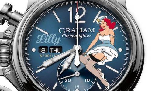 Graham deviene nostálgico con el Chronofighter Vintage Nose Art