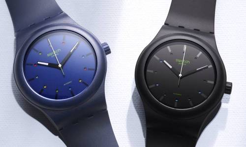 Swatch presenta los modelos Sistem51 bio-recargables