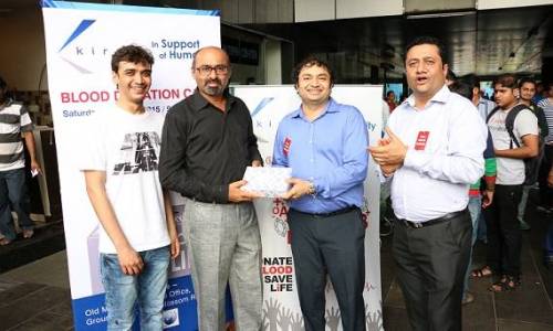 Kiran Gems Organiza una Campaña de Donación de Sangre en apoyo a la Humanidad